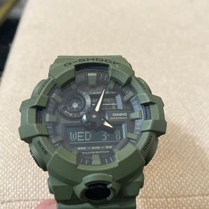 G-SHOCK
Men's Analog-Digital Green Resin Strap Watch 53mm green/black